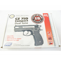 Пневматический пистолет ASG CZ 75D Compact Dual Tone Пневматический пистолет ASG CZ 75D Compact Dual Tone
